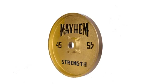 Gold Deep Dish Iron Plates