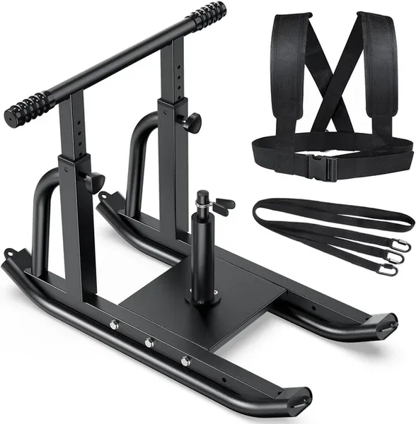 TYRSEN Heavy-Duty Push-Pull Weight Sled