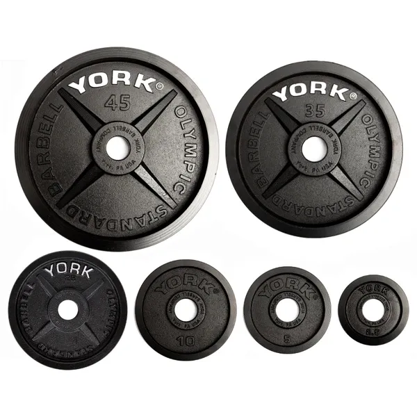 2″ Legacy Cast Iron Milled Olympic Plate