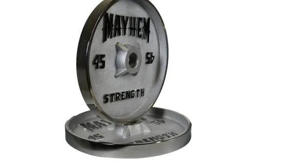 Chrome Deep Dish Iron Plates