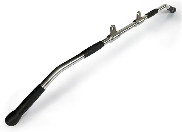 Revolving 48" Solid LAT Bar Double Hook