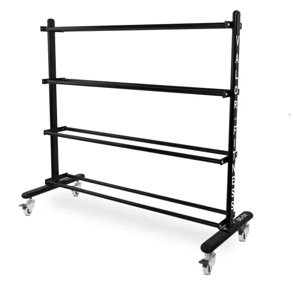 EXERCISE BALL 4 TIER ROLLING RACK
