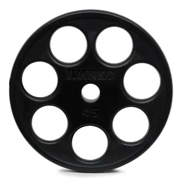 Rubber E-Z Lift Olympic Plate