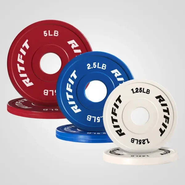 Mini Rubber Weight Plates Standard Set