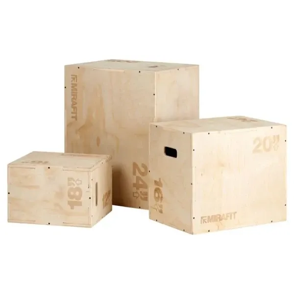 Mirafit Wooden Plyo Jump Boxes