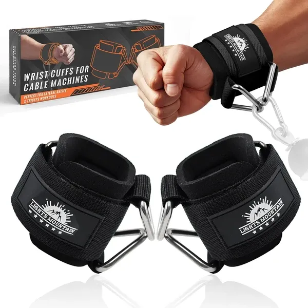 Lights mount wrist cuffs