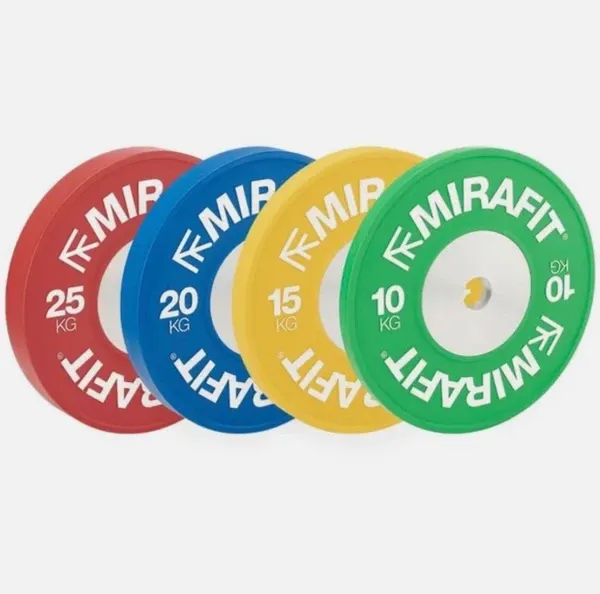 Mirafit Olympic Weightlifting Bumper Plates