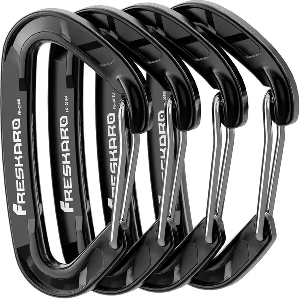 FresKaro Heavy Duty Wiregate Carabiners