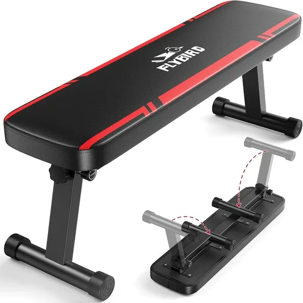 Flybird folding flat bench